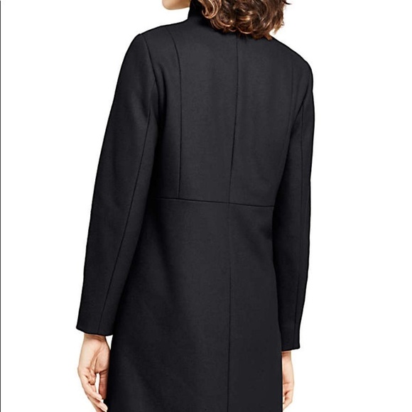 NEW- Women's‎ Fit and Flare Long Wool Coat - Picture 3 of 3